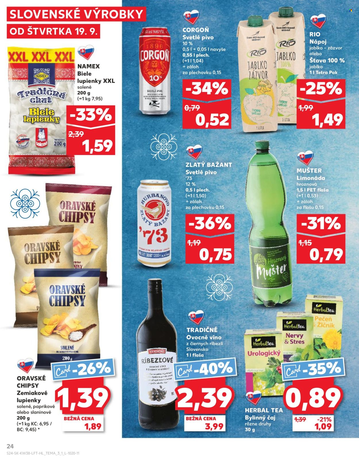 Leták Kaufland - 19.9.2024 - 25.9.2024. Strana 24