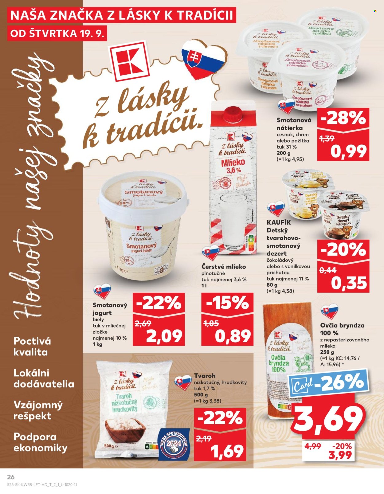 Leták Kaufland - 19.9.2024 - 25.9.2024. Strana 26