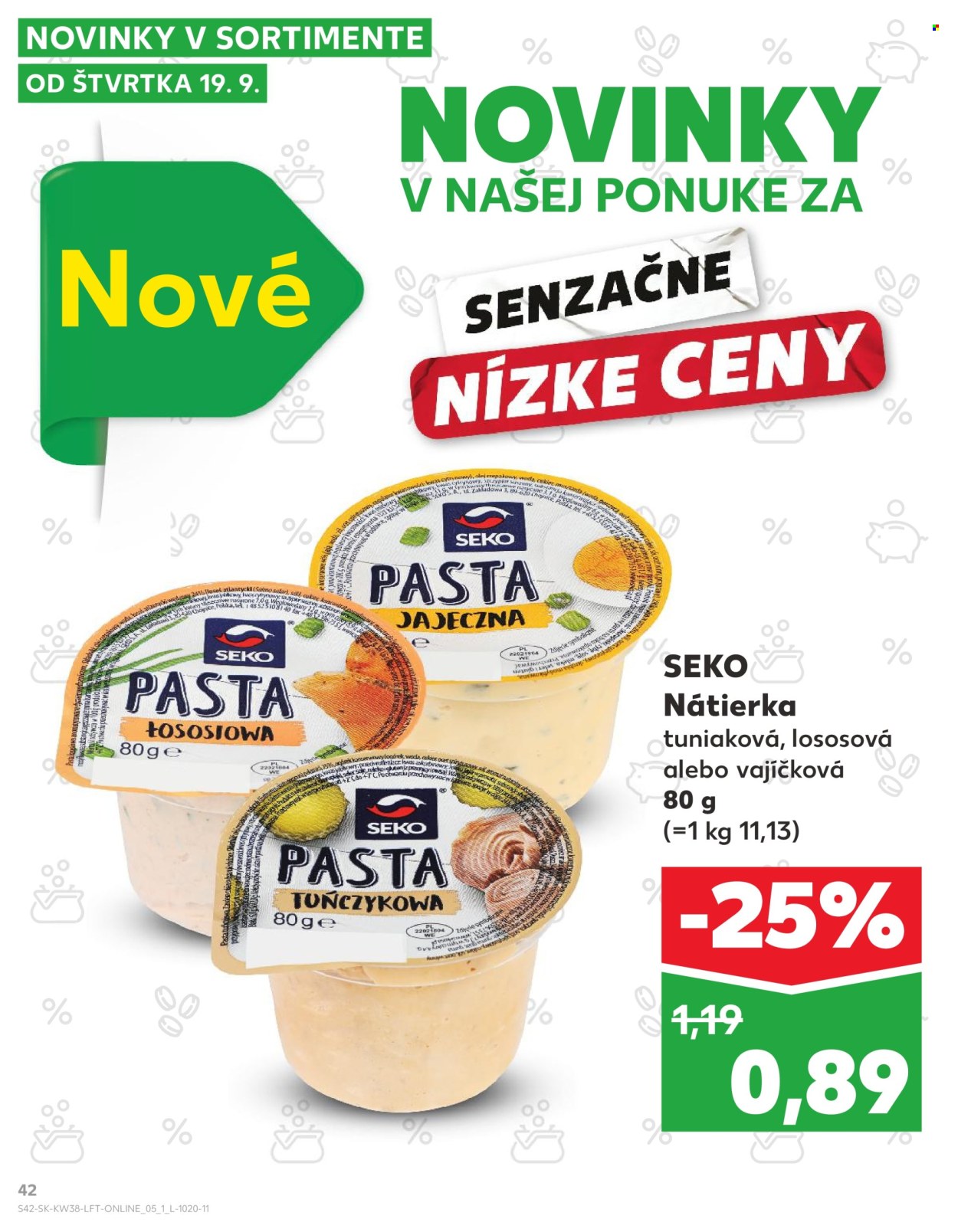 Leták Kaufland - 19.9.2024 - 25.9.2024. Strana 42