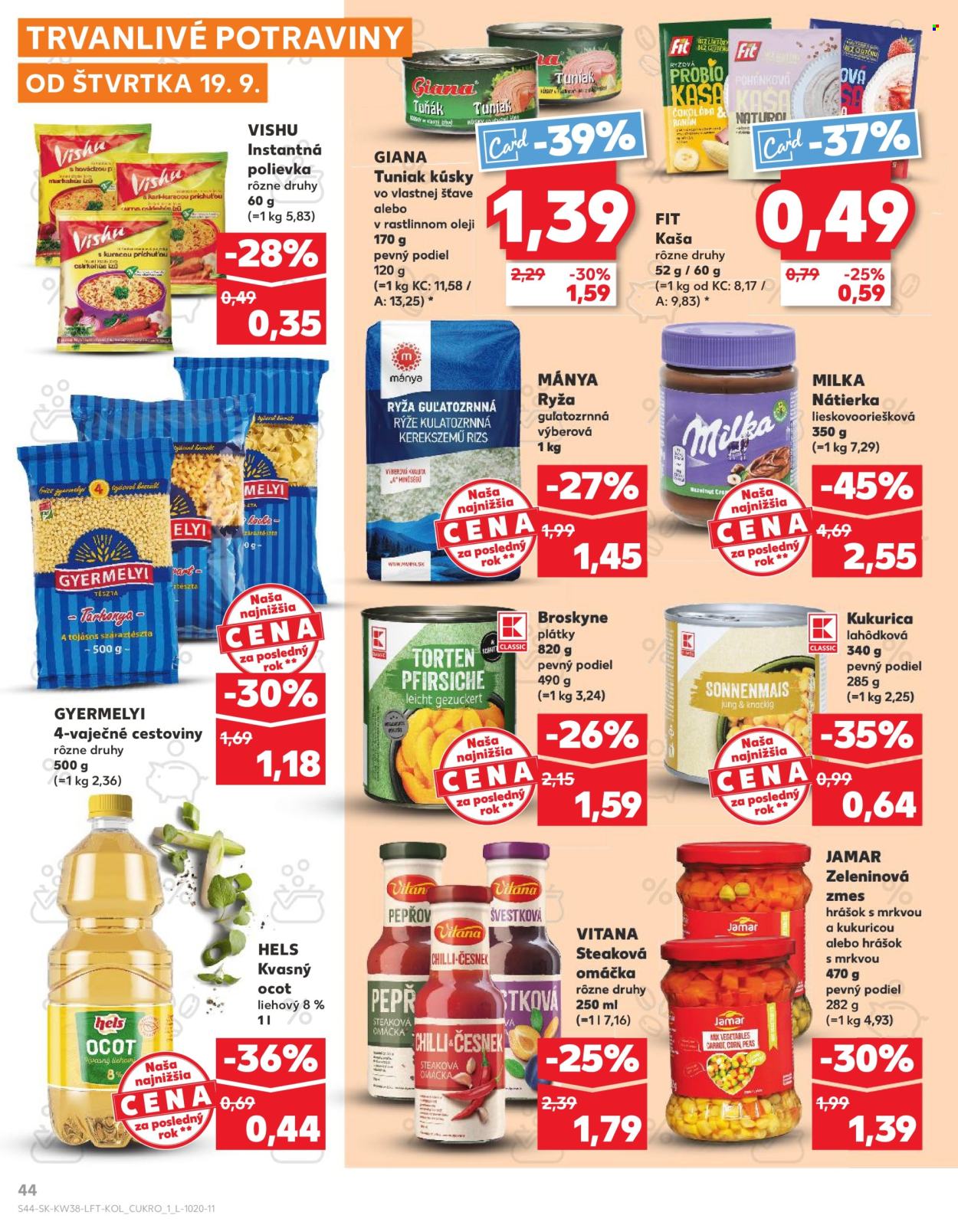 Leták Kaufland - 19.9.2024 - 25.9.2024. Strana 44