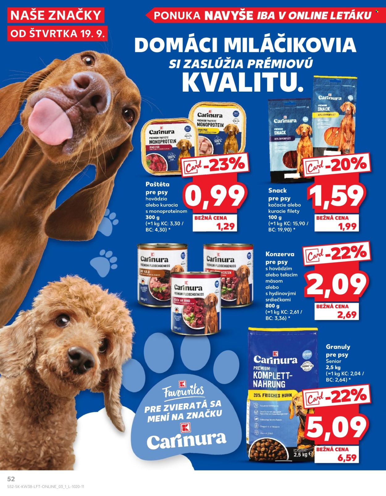 Leták Kaufland - 19.9.2024 - 25.9.2024. Strana 52
