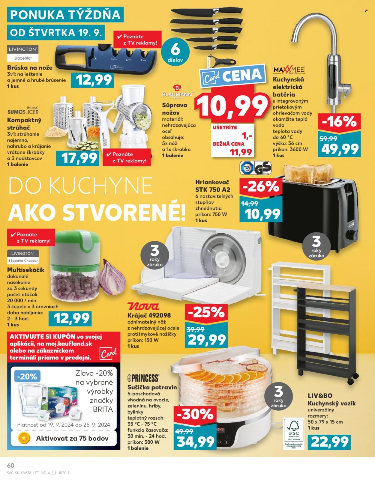 Leták Kaufland - 19.9.2024 - 25.9.2024. Strana 60
