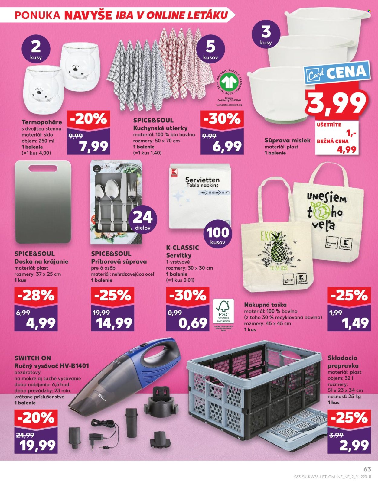 Leták Kaufland - 19.9.2024 - 25.9.2024. Strana 63