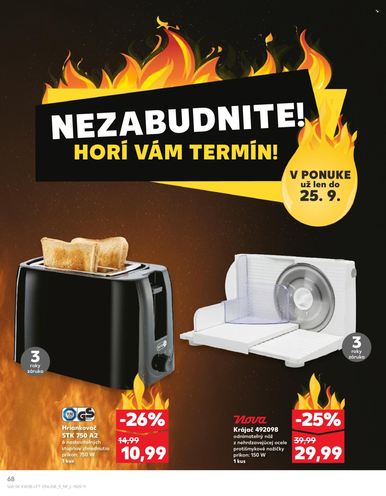 Leták Kaufland - 19.9.2024 - 25.9.2024. Strana 68