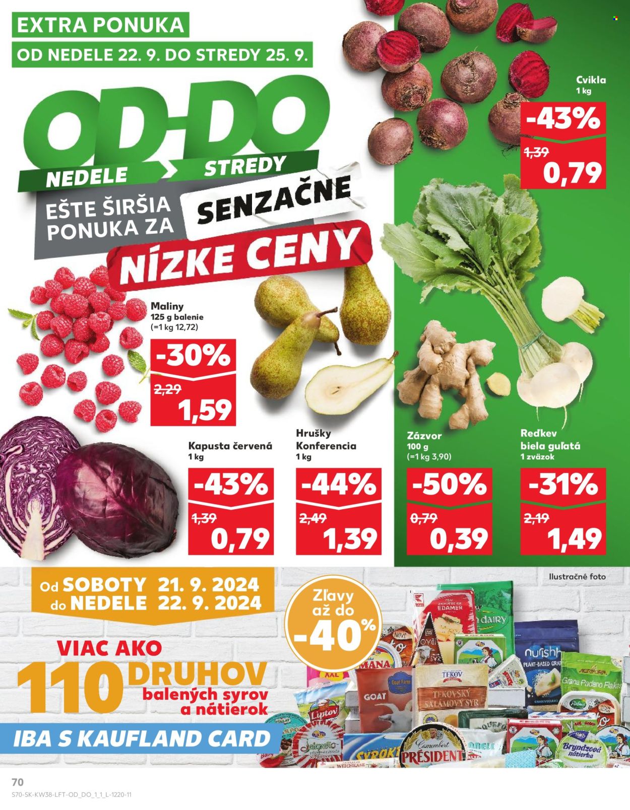 Leták Kaufland - 19.9.2024 - 25.9.2024. Strana 70