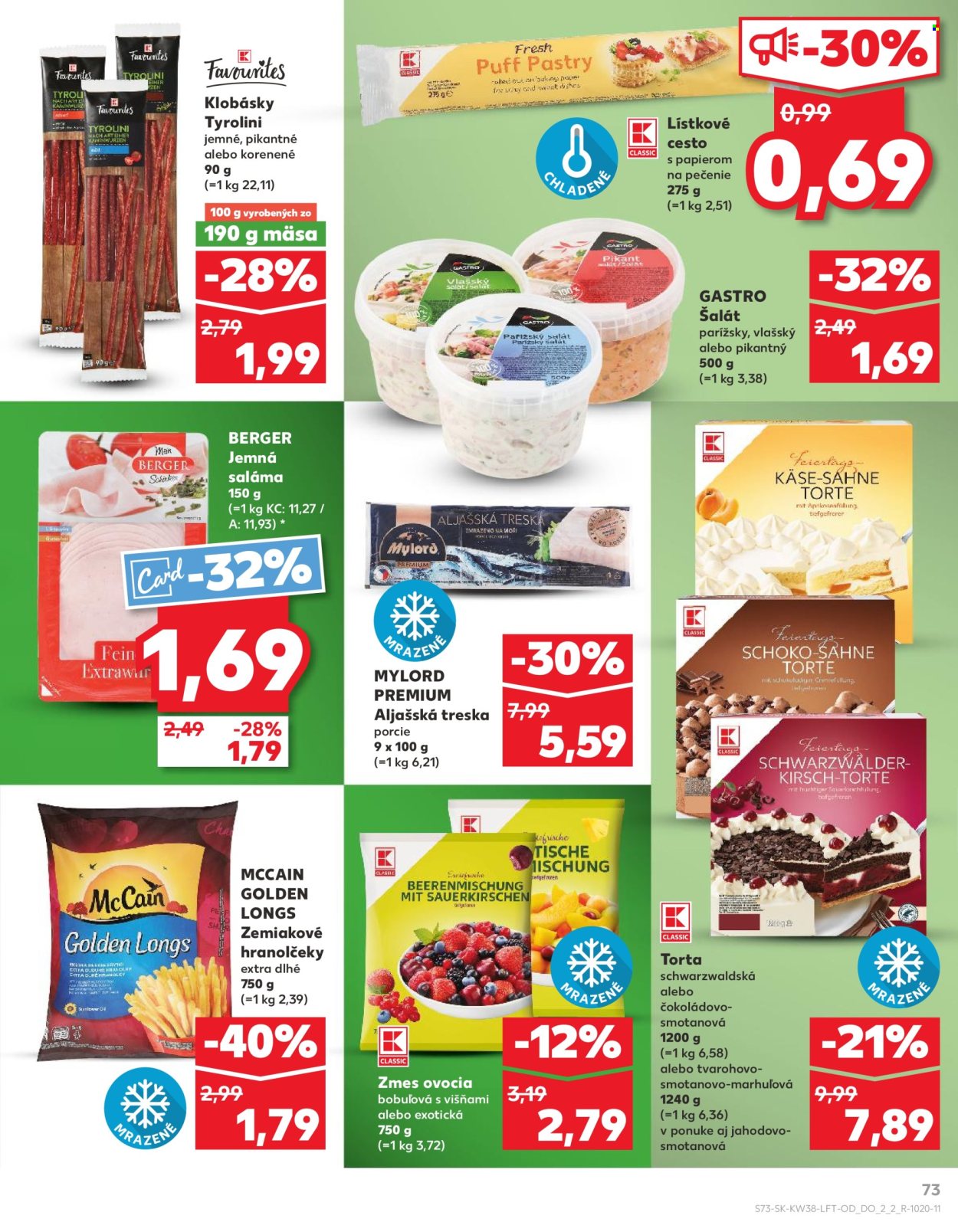Leták Kaufland - 19.9.2024 - 25.9.2024. Strana 73