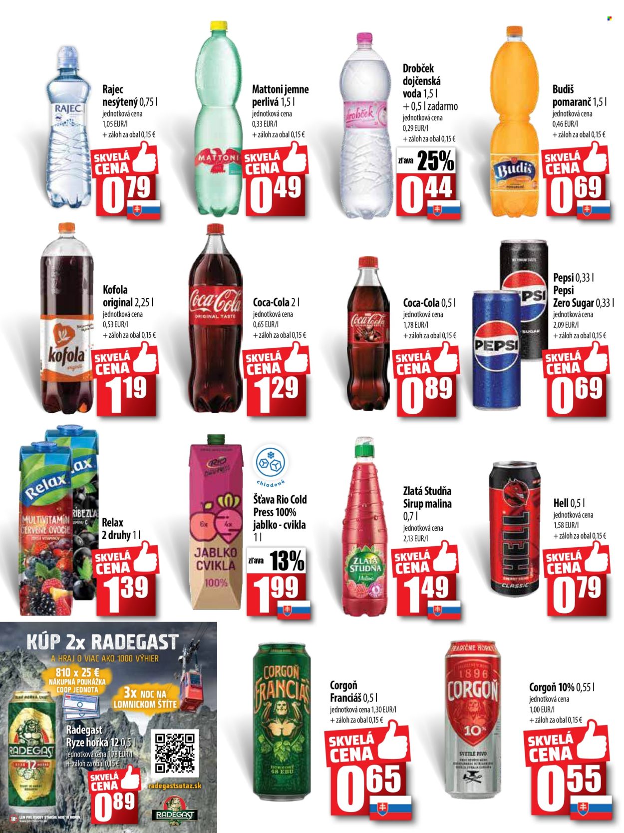 Leták COOP Jednota - 19.9.2024 - 2.10.2024. Strana 8