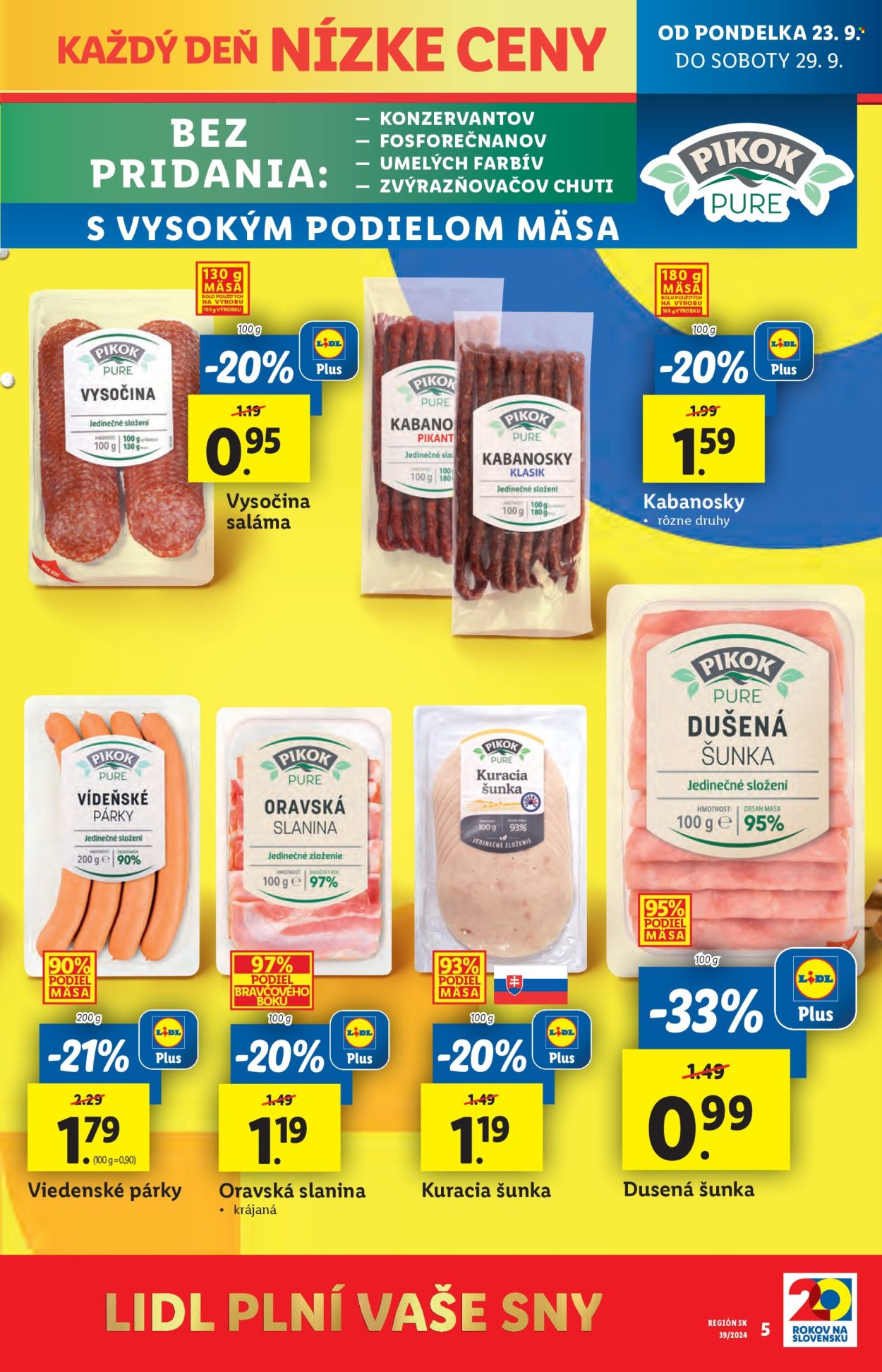 Leták Lidl - 23.9.2024 - 29.9.2024. Strana 7