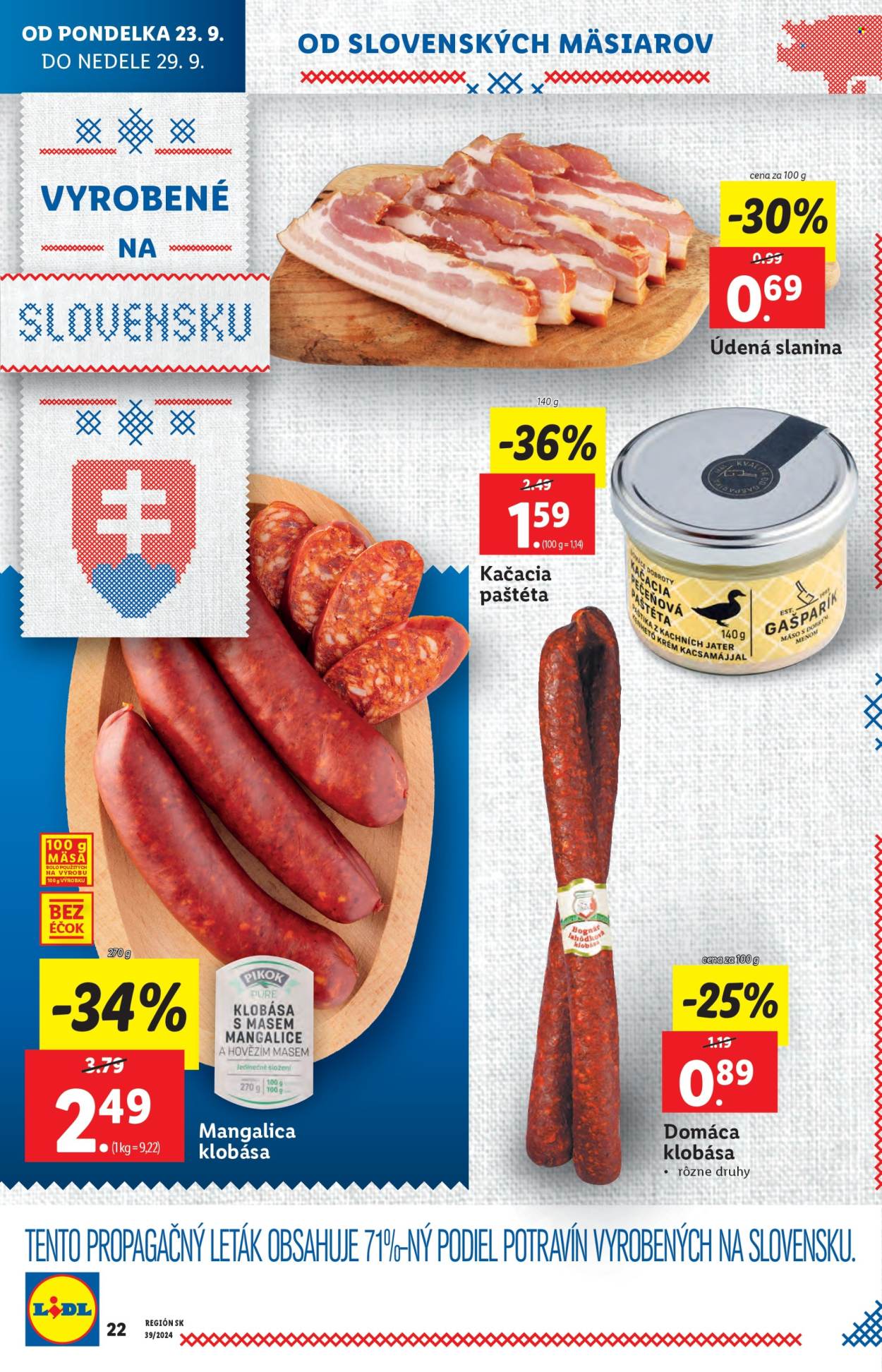 Leták Lidl - 23.9.2024 - 29.9.2024. Strana 30