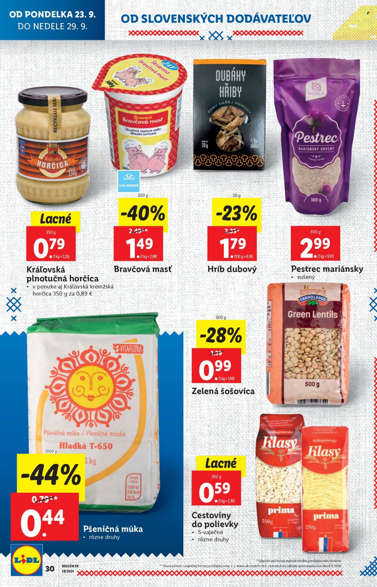 Leták Lidl - 23.9.2024 - 29.9.2024. Strana 38