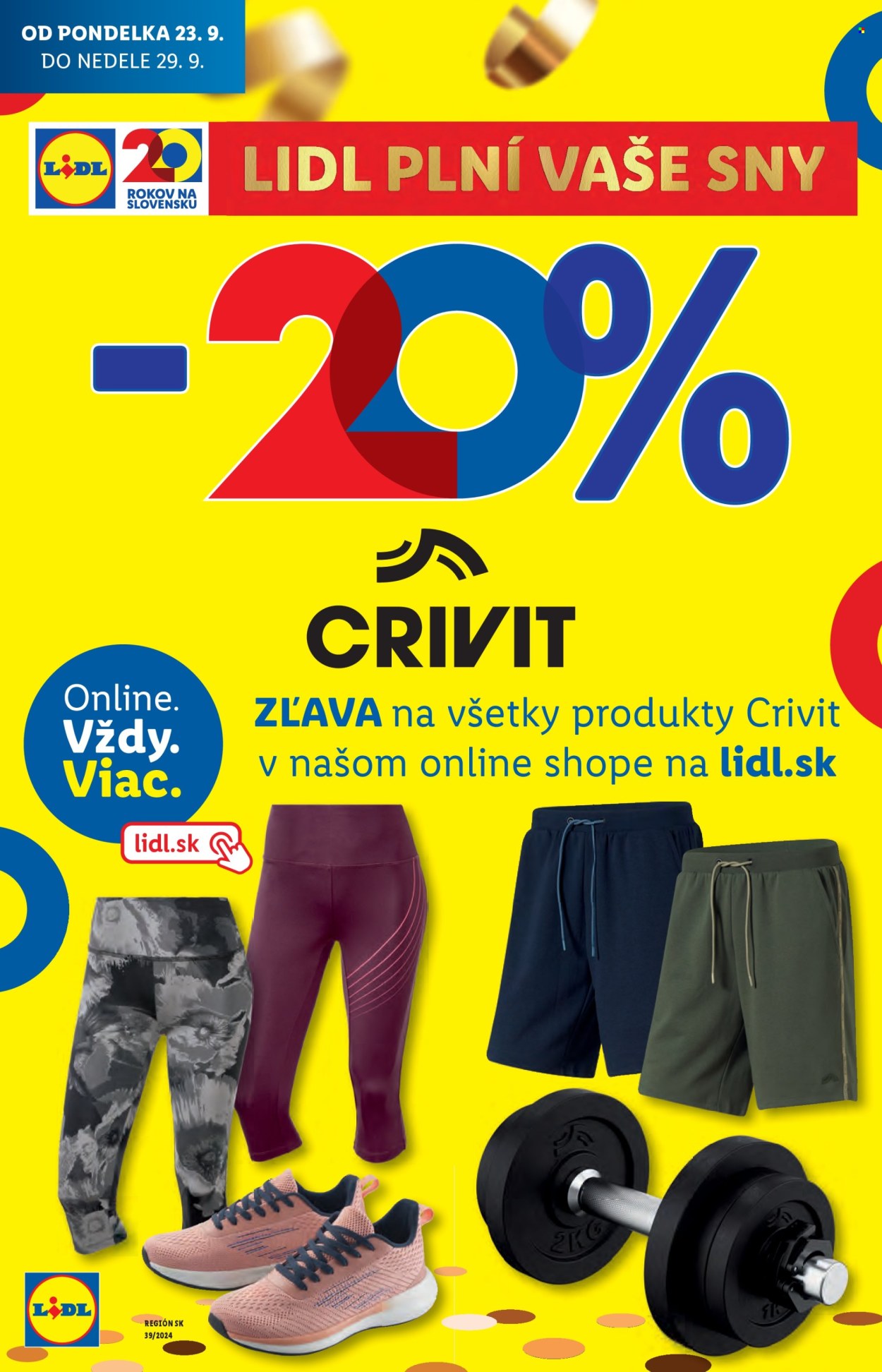 Leták Lidl - 23.9.2024 - 29.9.2024. Strana 72