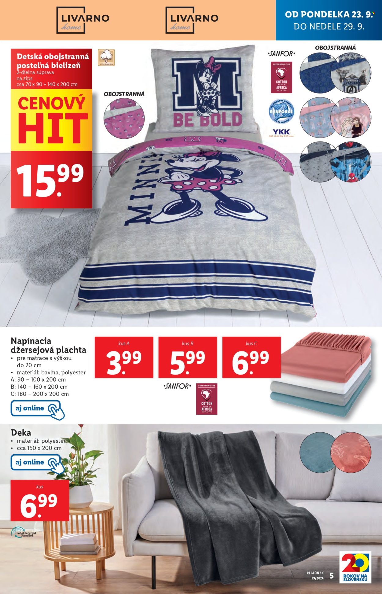 Leták Lidl - 23.9.2024 - 29.9.2024. Strana 5