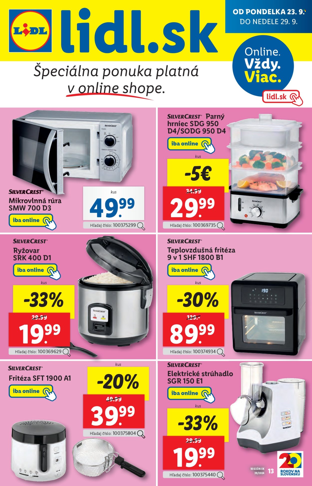 Leták Lidl - 23.9.2024 - 29.9.2024. Strana 13