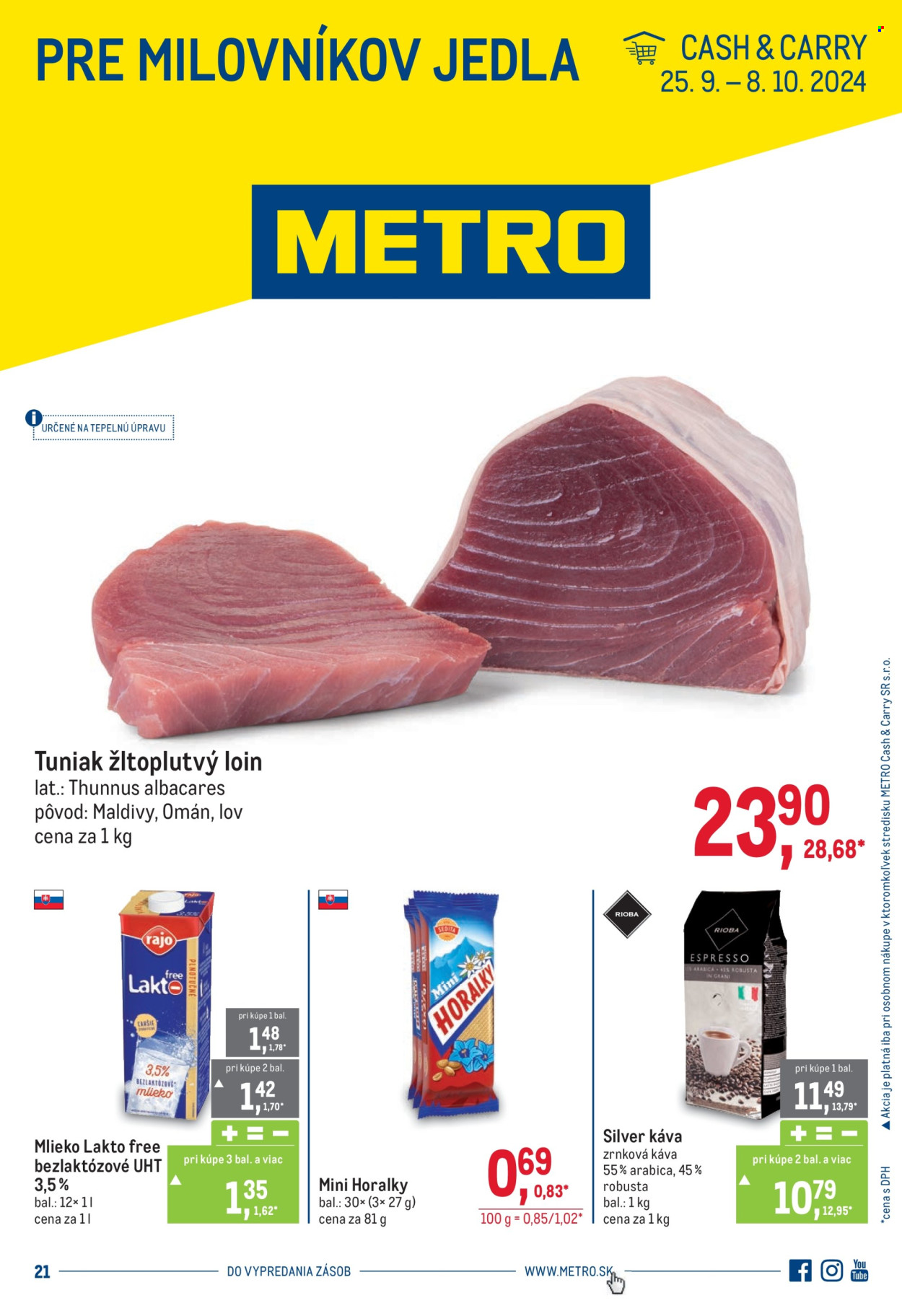 Leták Metro - 25.9.2024 - 8.10.2024. Strana 1