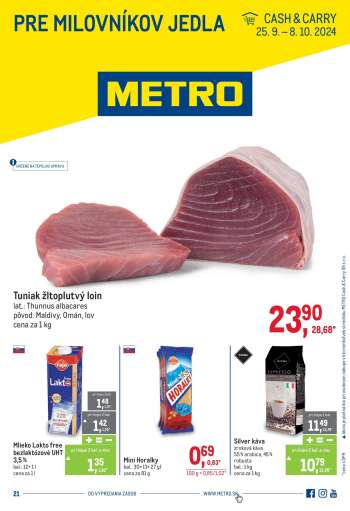 Leták Metro - 25.9.2024 - 8.10.2024.