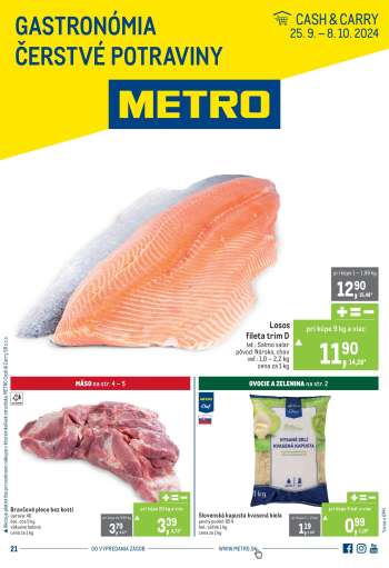 Leták Metro - 25.9.2024 - 8.10.2024.
