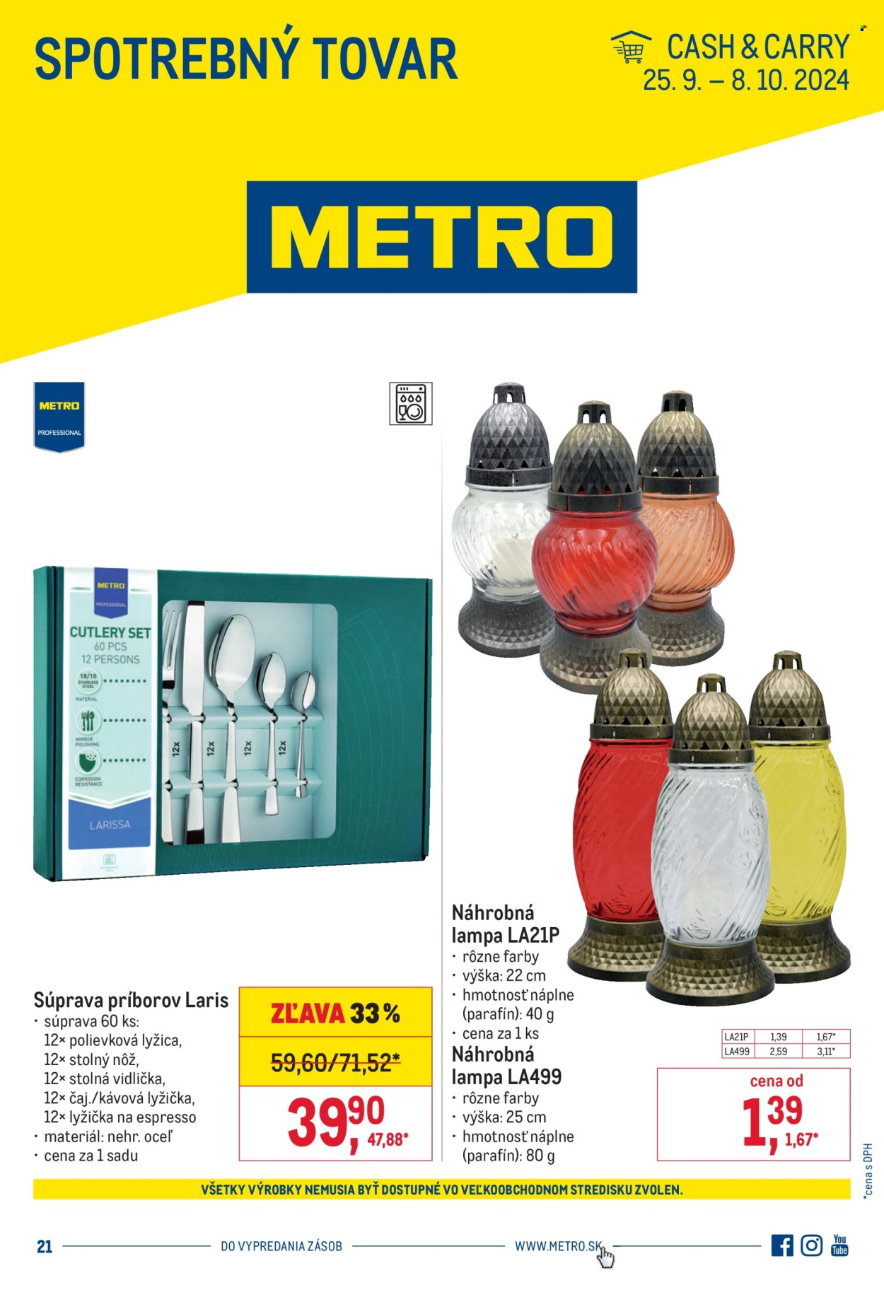 Leták Metro - 25.9.2024 - 8.10.2024. Strana 1