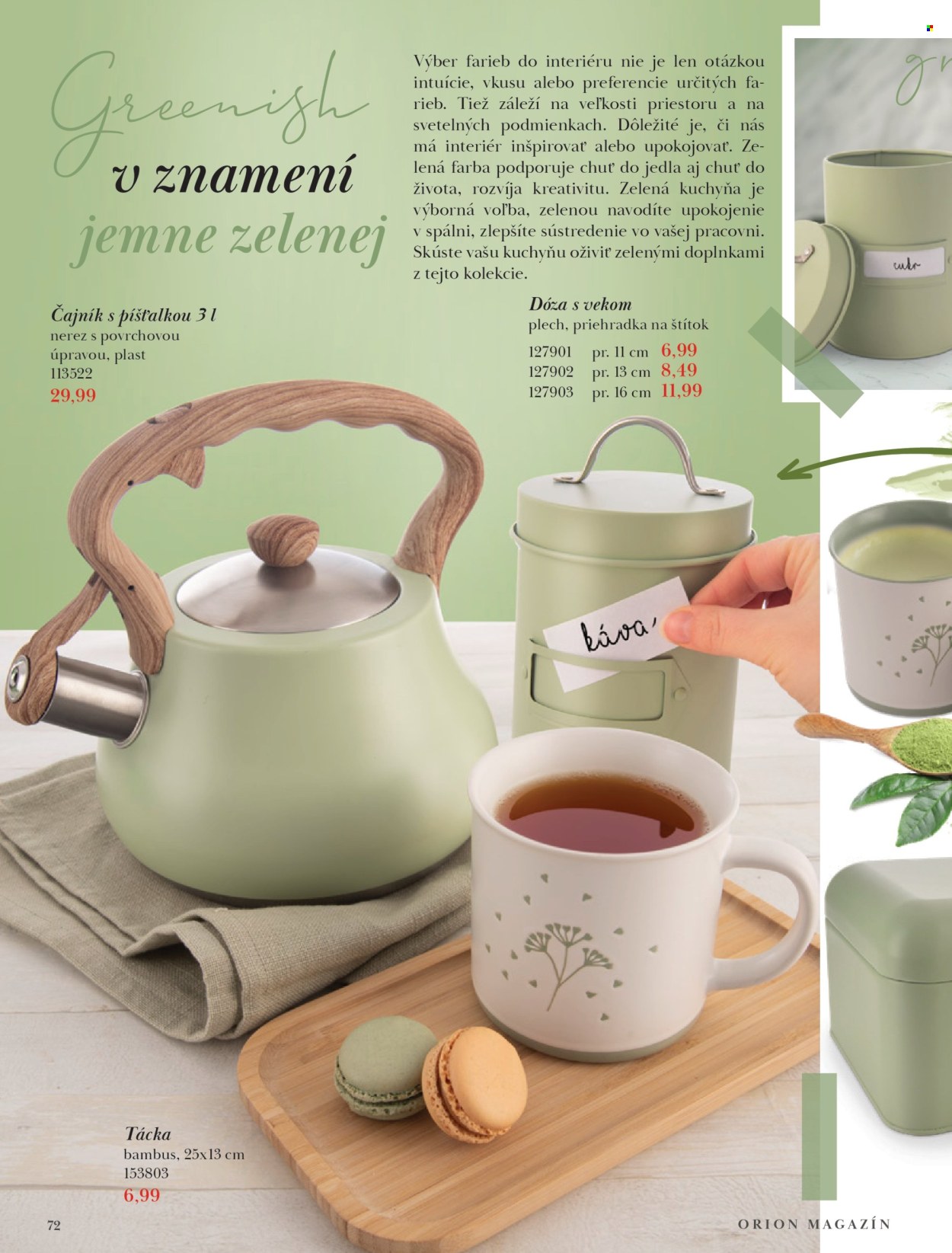 Leták Orion. Strana 72