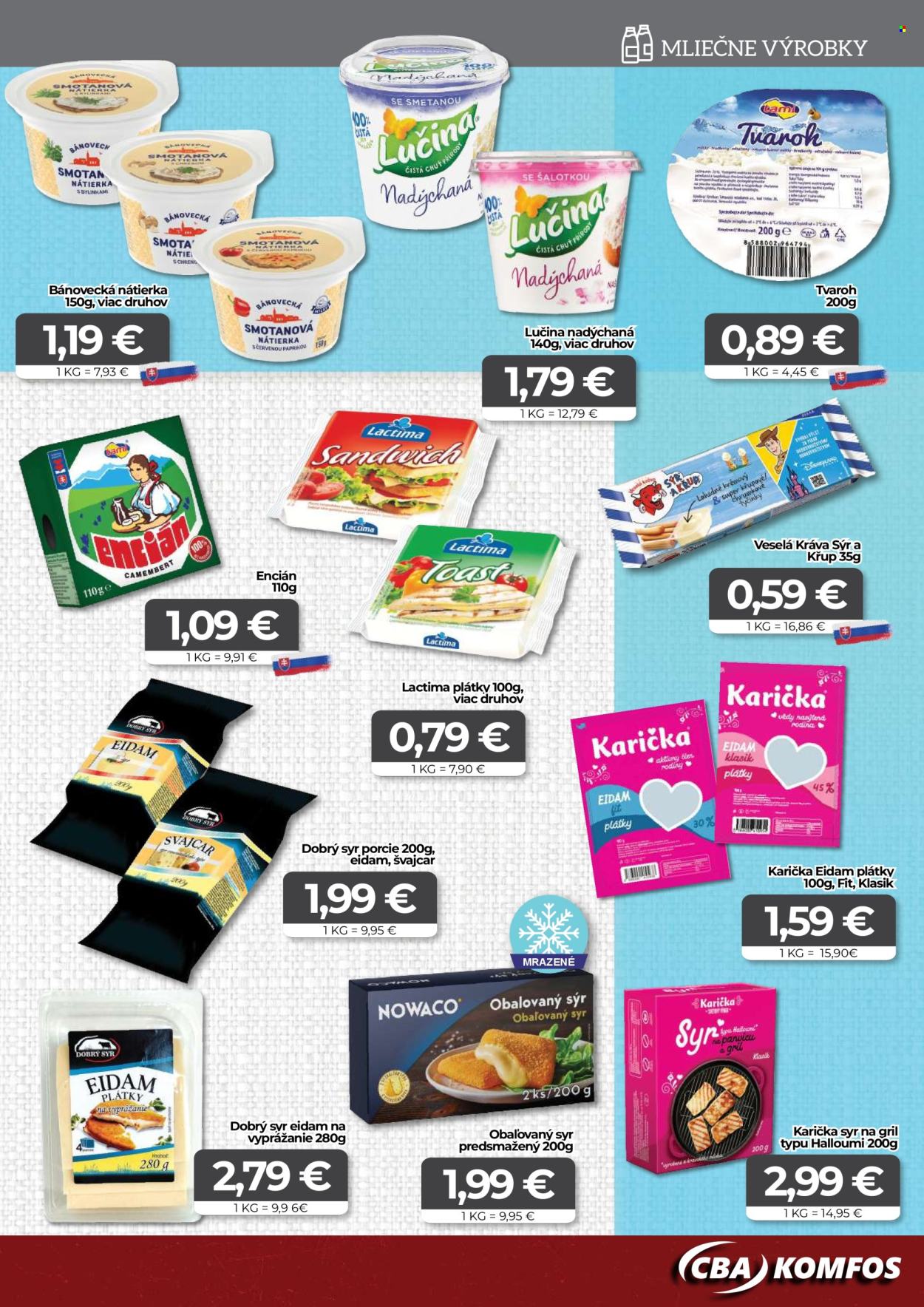 Leták CBA Komfos - 20.9.2024 - 1.10.2024. Strana 5