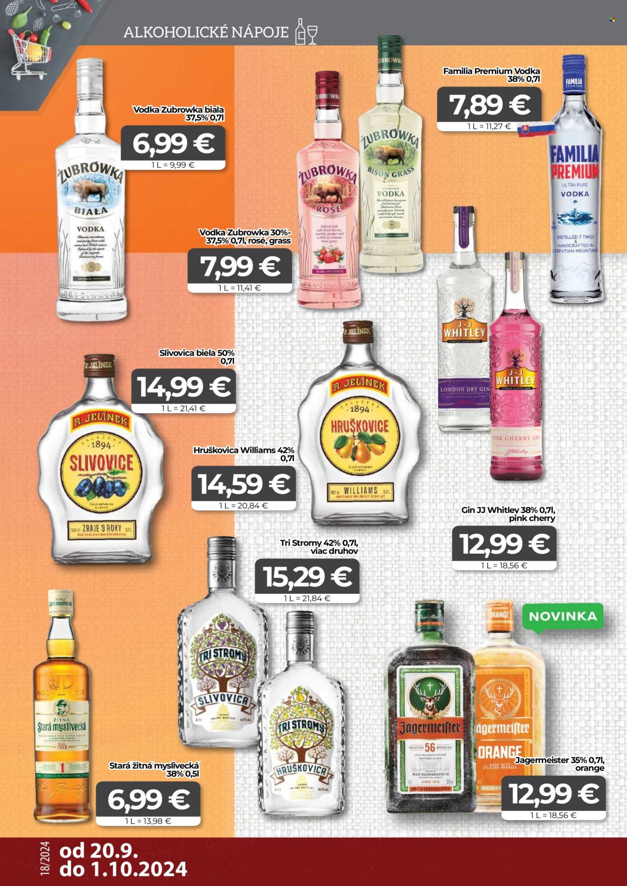 Leták CBA Komfos - 20.9.2024 - 1.10.2024. Strana 14