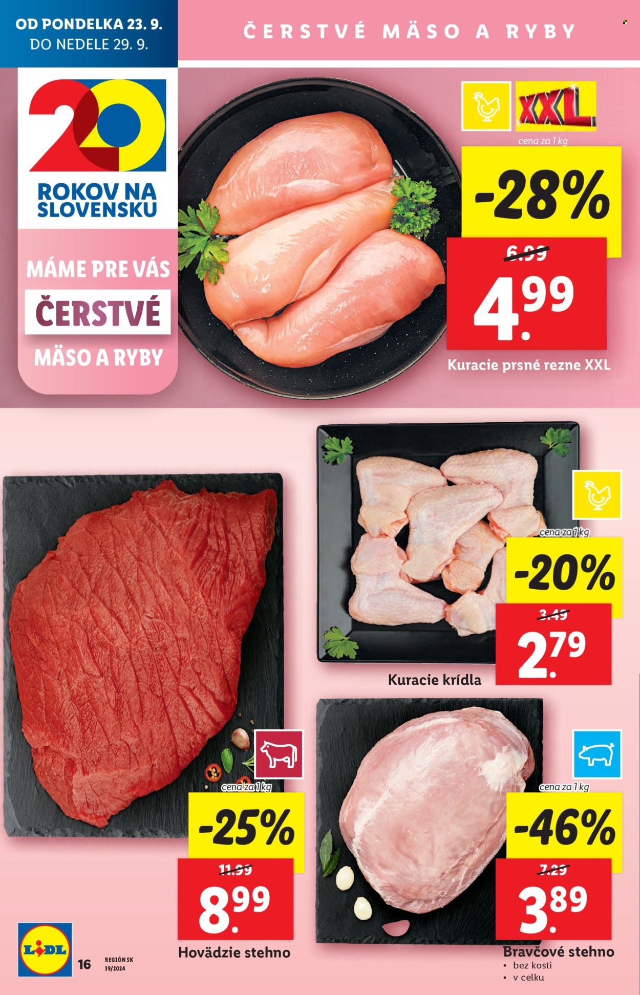 Leták Lidl - 26.9.2024 - 29.9.2024. Strana 14
