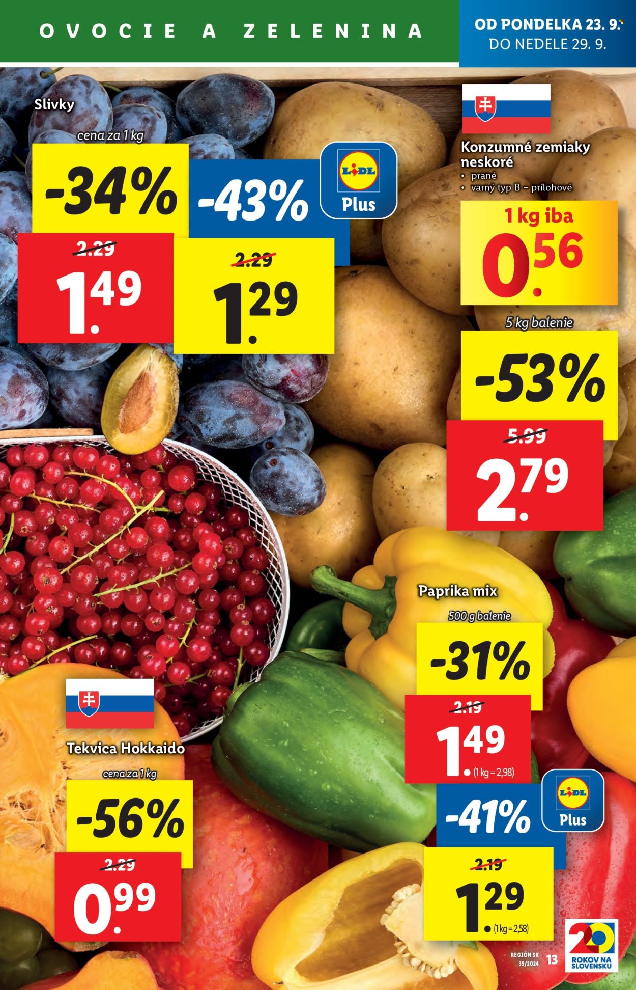Leták Lidl - 26.9.2024 - 29.9.2024. Strana 21