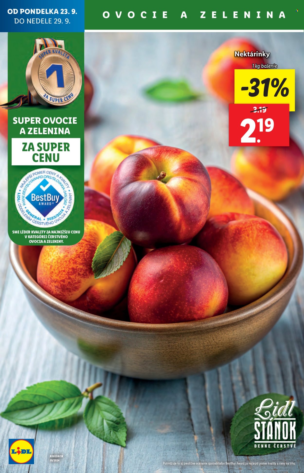 Leták Lidl - 26.9.2024 - 29.9.2024. Strana 22