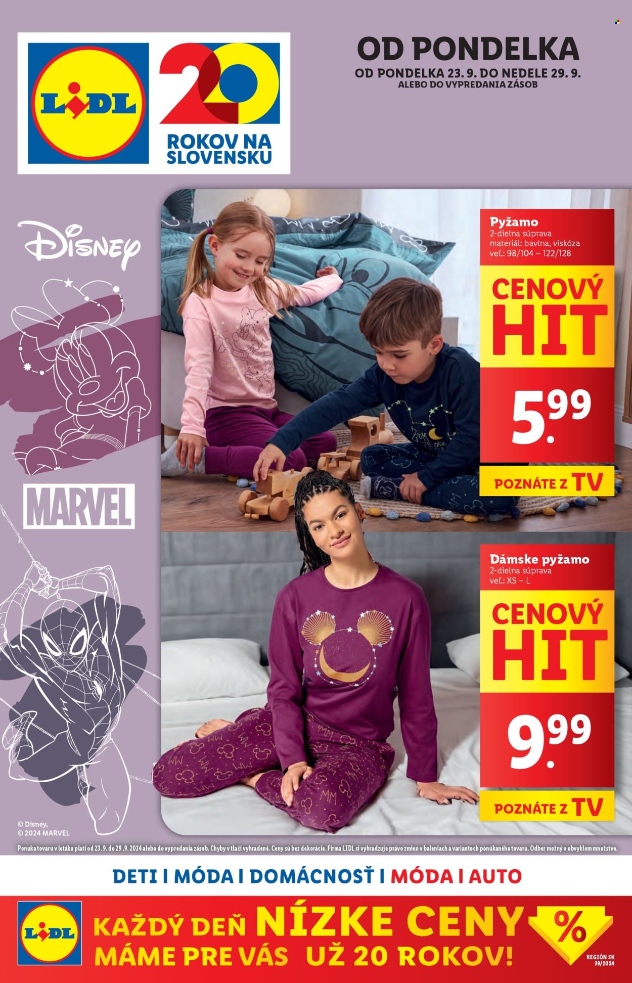 Leták Lidl - 26.9.2024 - 29.9.2024. Strana 59