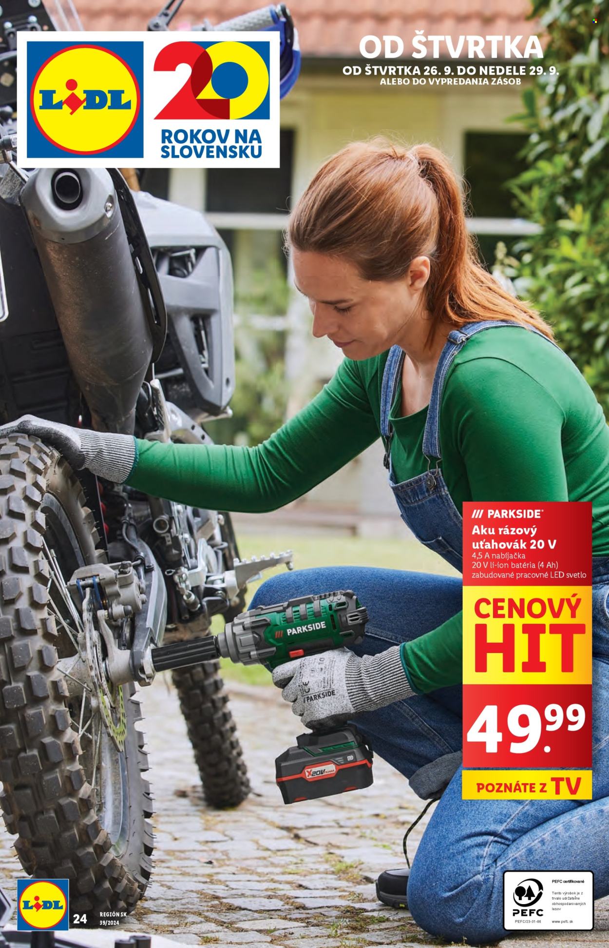 Leták Lidl - 26.9.2024 - 29.9.2024. Strana 73