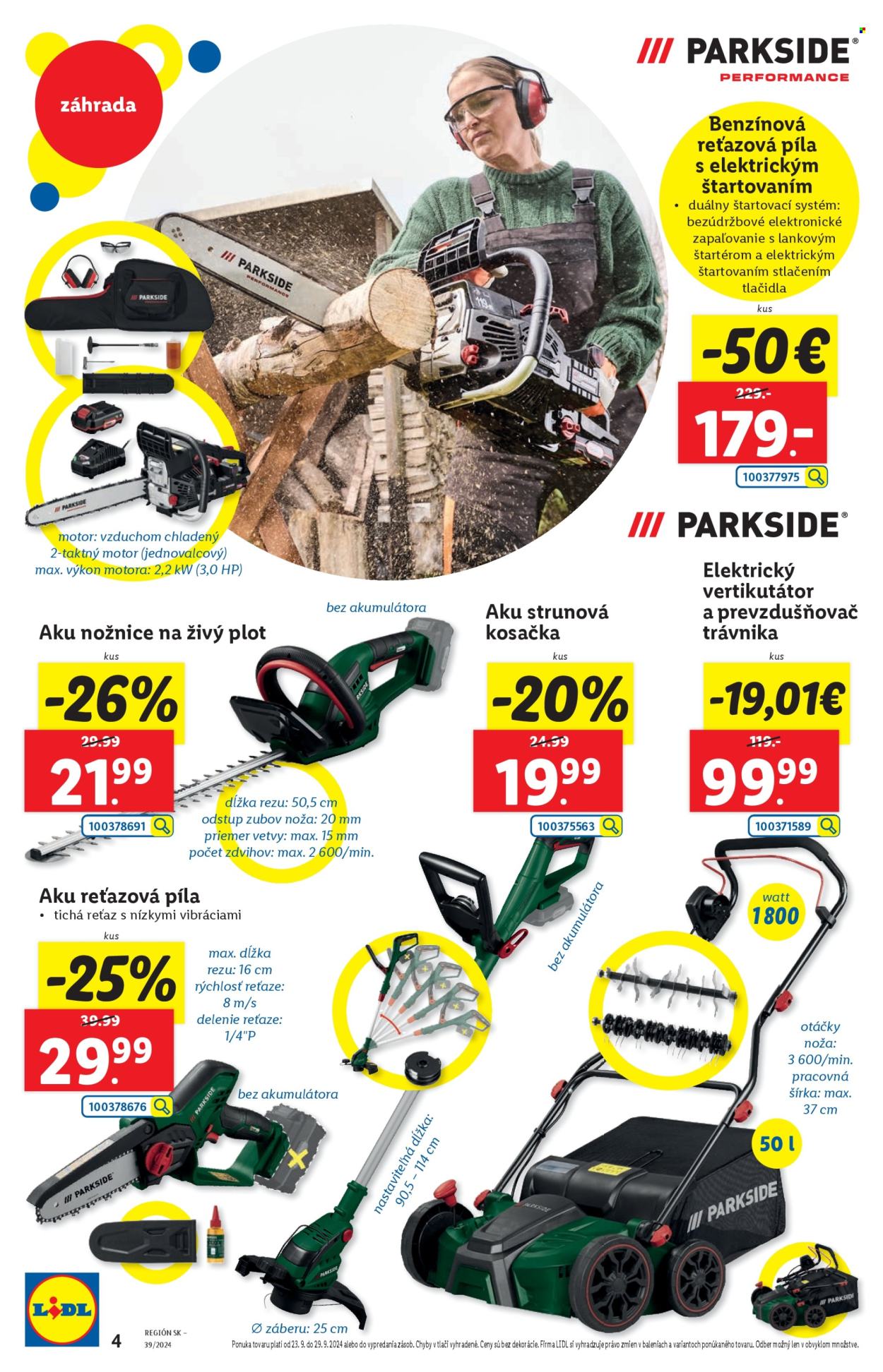 Leták Lidl - 23.9.2024 - 29.9.2024. Strana 5