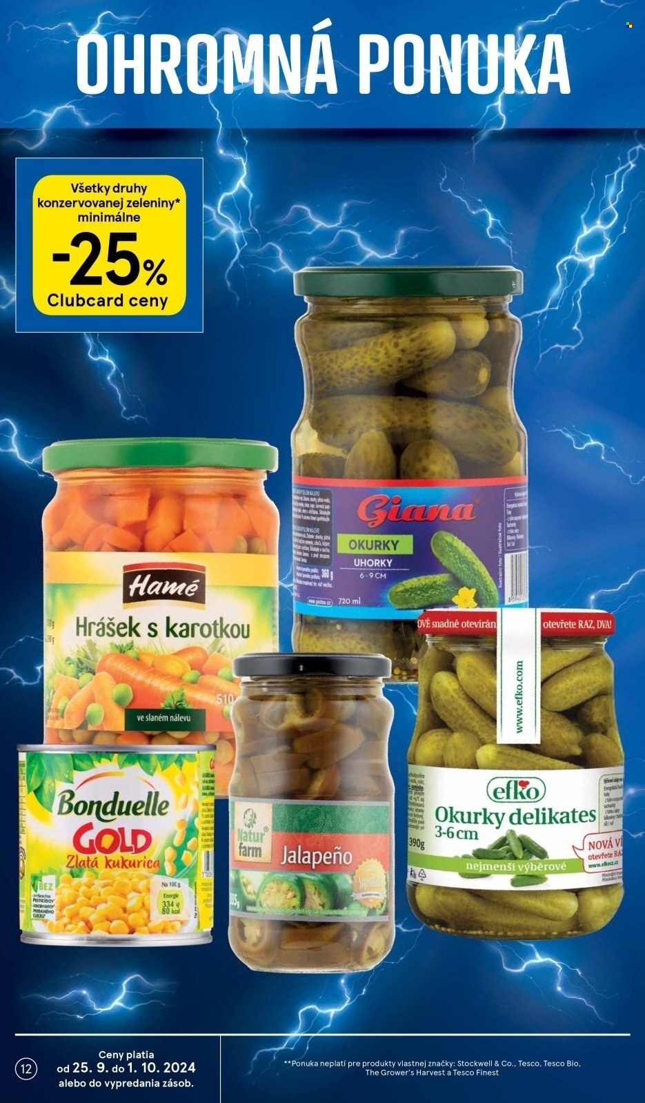 Leták TESCO - 25.9.2024 - 1.10.2024. Strana 12