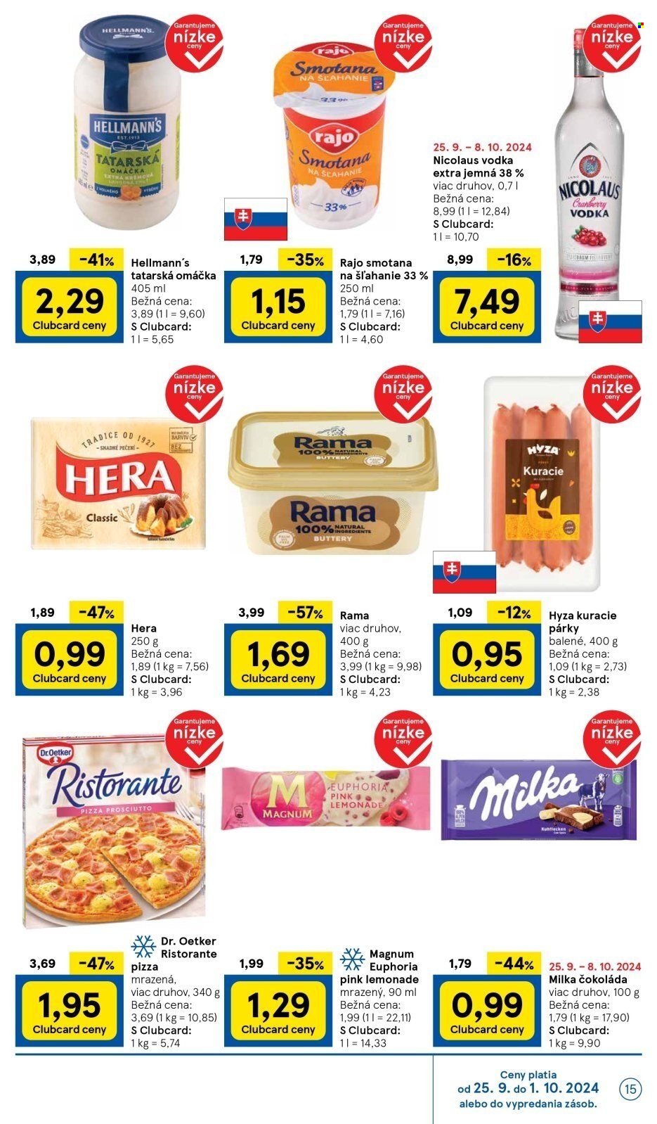 Leták TESCO - 25.9.2024 - 1.10.2024. Strana 15