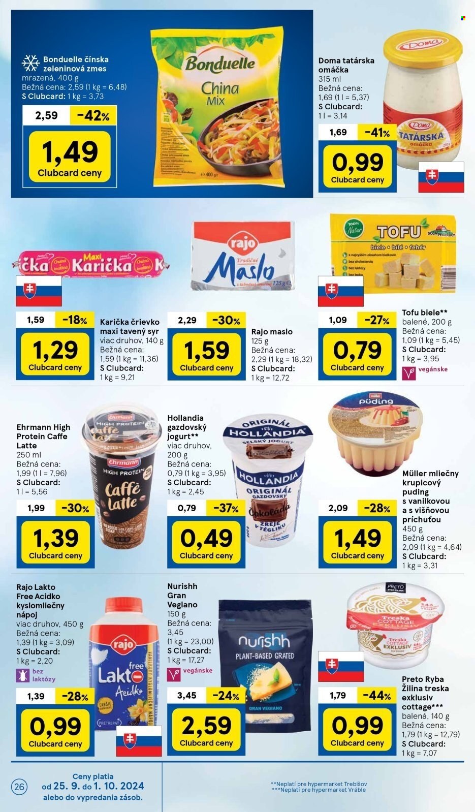 Leták TESCO - 25.9.2024 - 1.10.2024. Strana 26