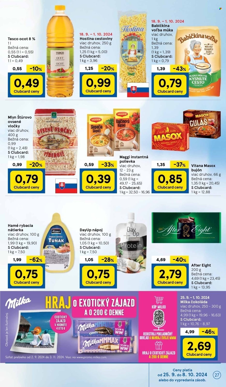 Leták TESCO - 25.9.2024 - 1.10.2024. Strana 27
