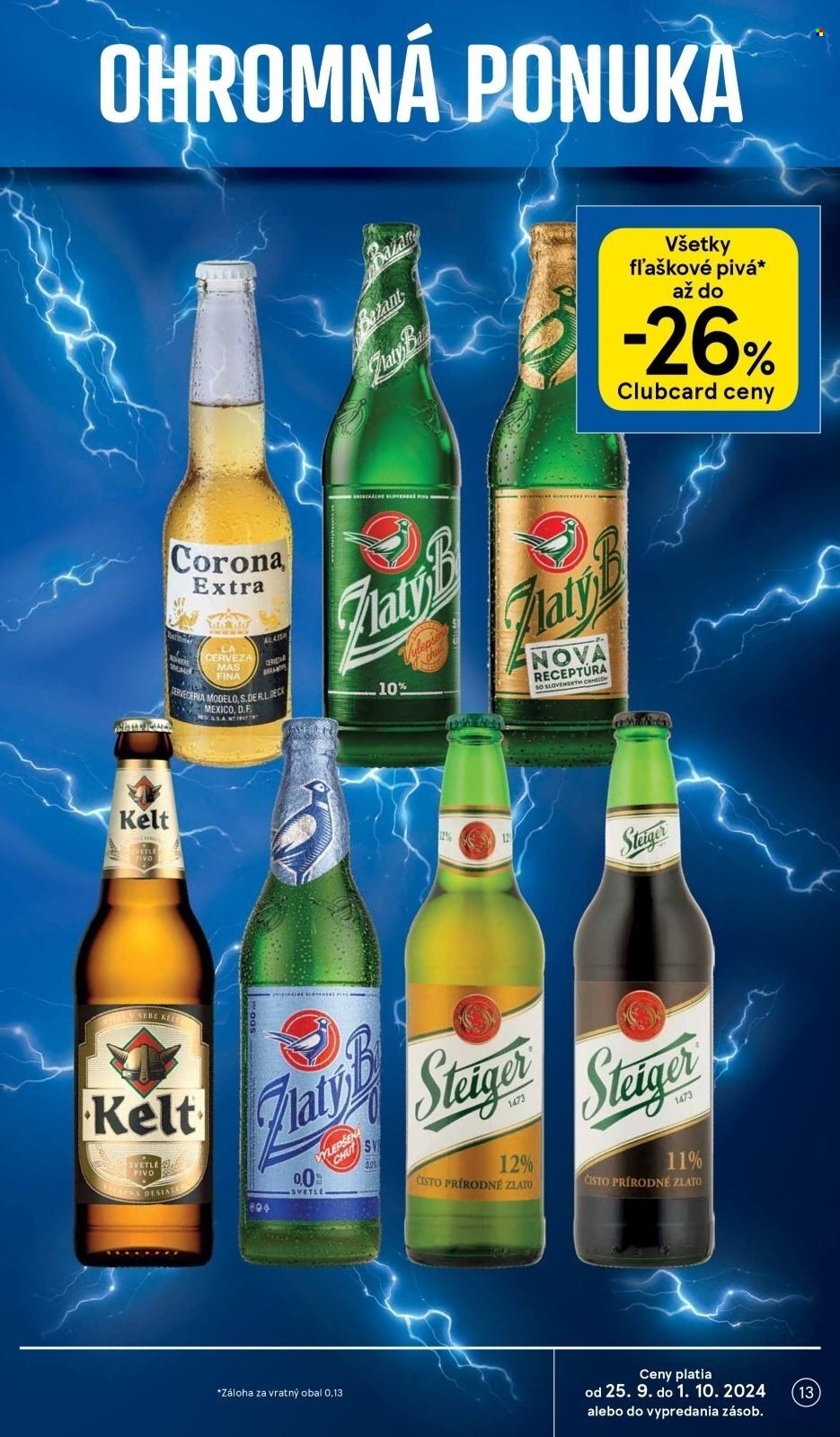 Leták TESCO supermarket - 25.9.2024 - 1.10.2024. Strana 13