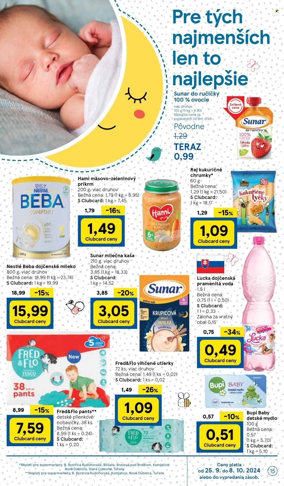 Leták TESCO supermarket - 25.9.2024 - 1.10.2024. Strana 15