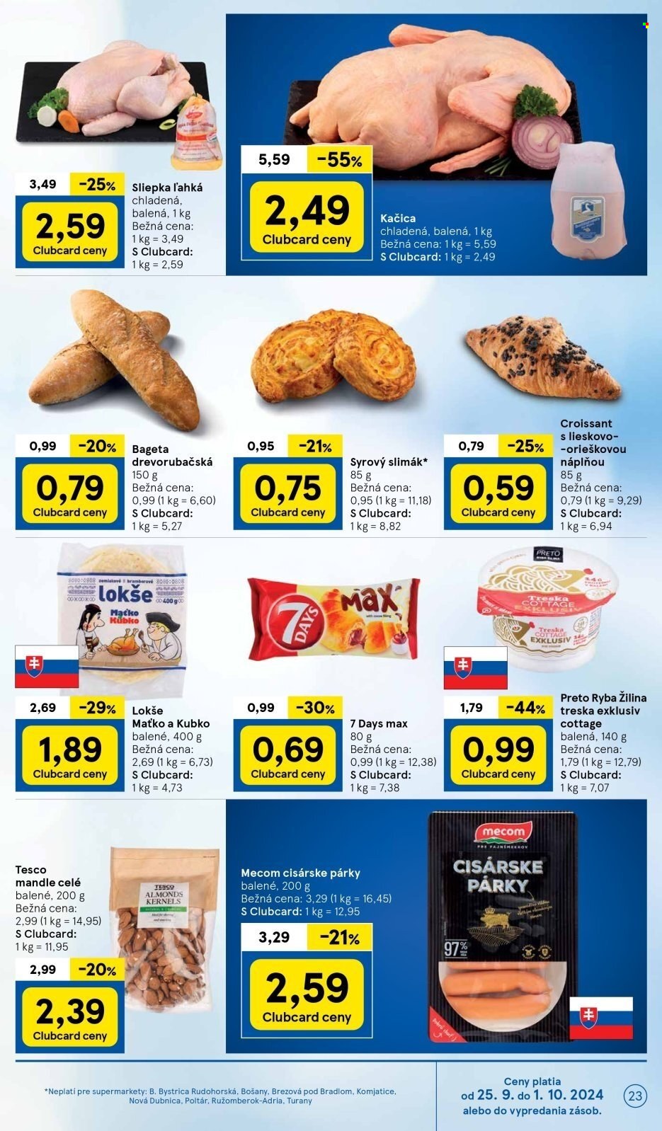 Leták TESCO supermarket - 25.9.2024 - 1.10.2024. Strana 23