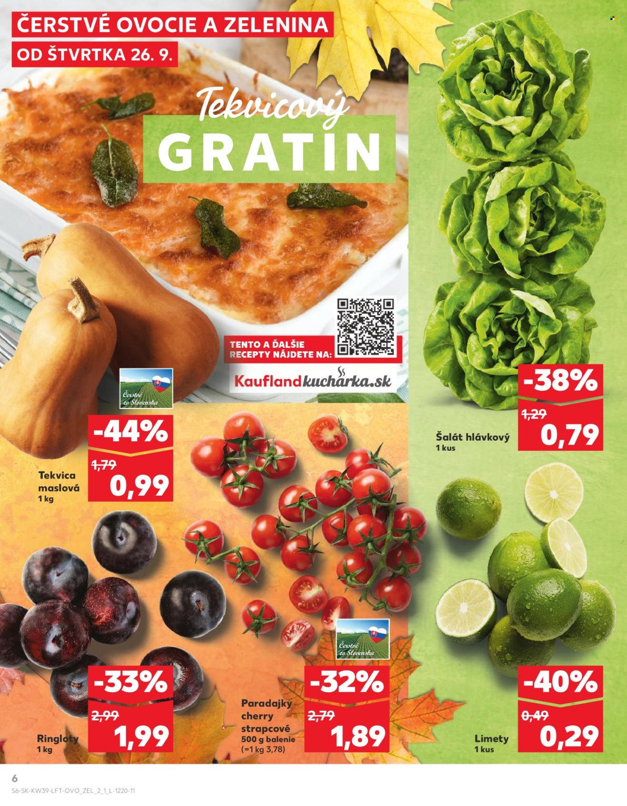 Leták Kaufland - 26.9.2024 - 2.10.2024. Strana 6