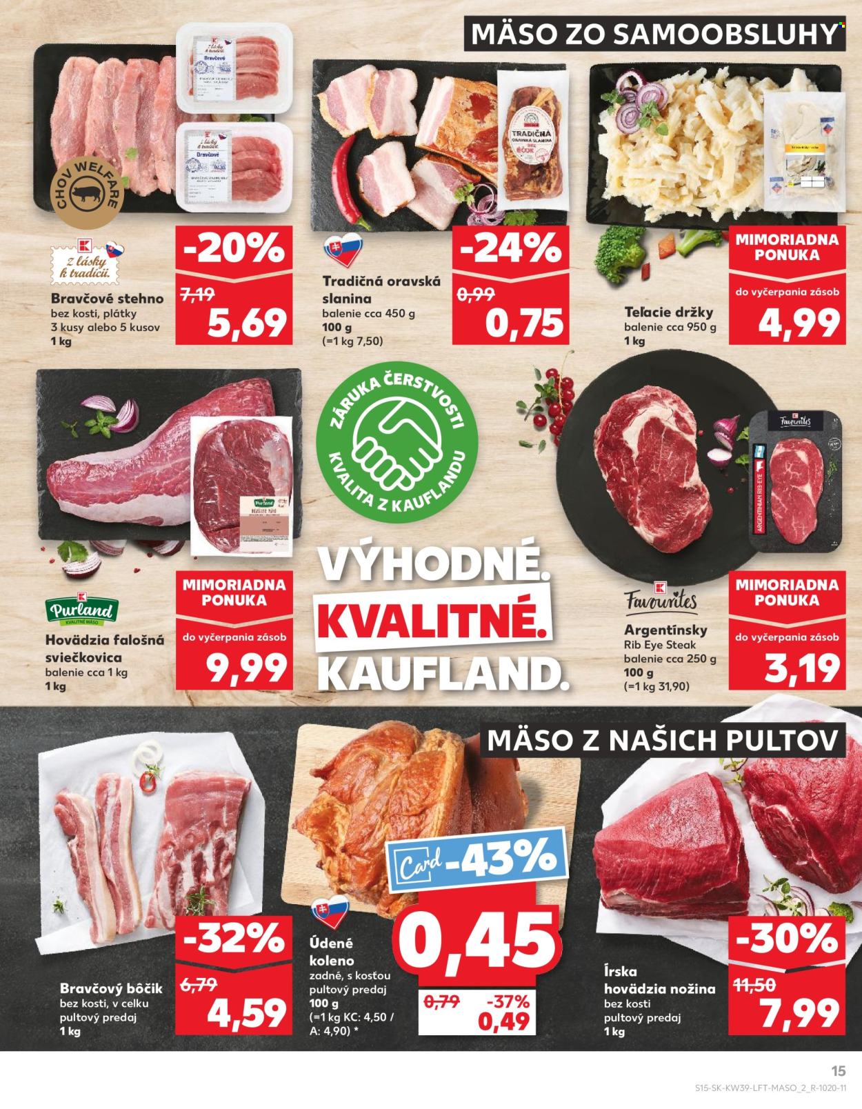 Leták Kaufland - 26.9.2024 - 2.10.2024. Strana 15