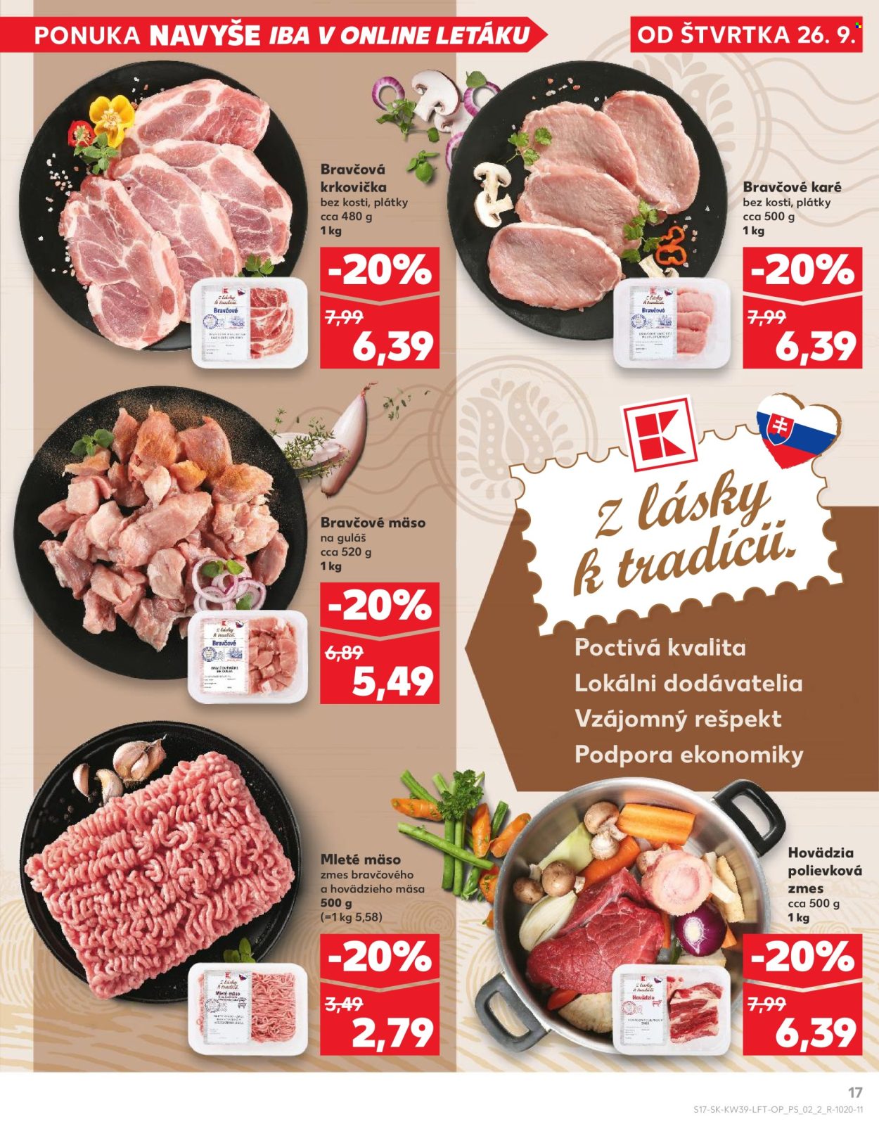 Leták Kaufland - 26.9.2024 - 2.10.2024. Strana 17