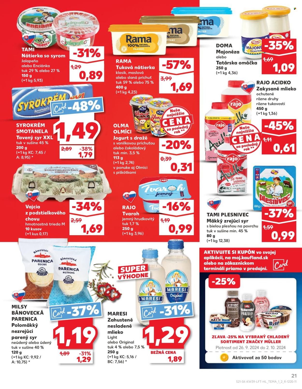 Leták Kaufland - 26.9.2024 - 2.10.2024. Strana 21