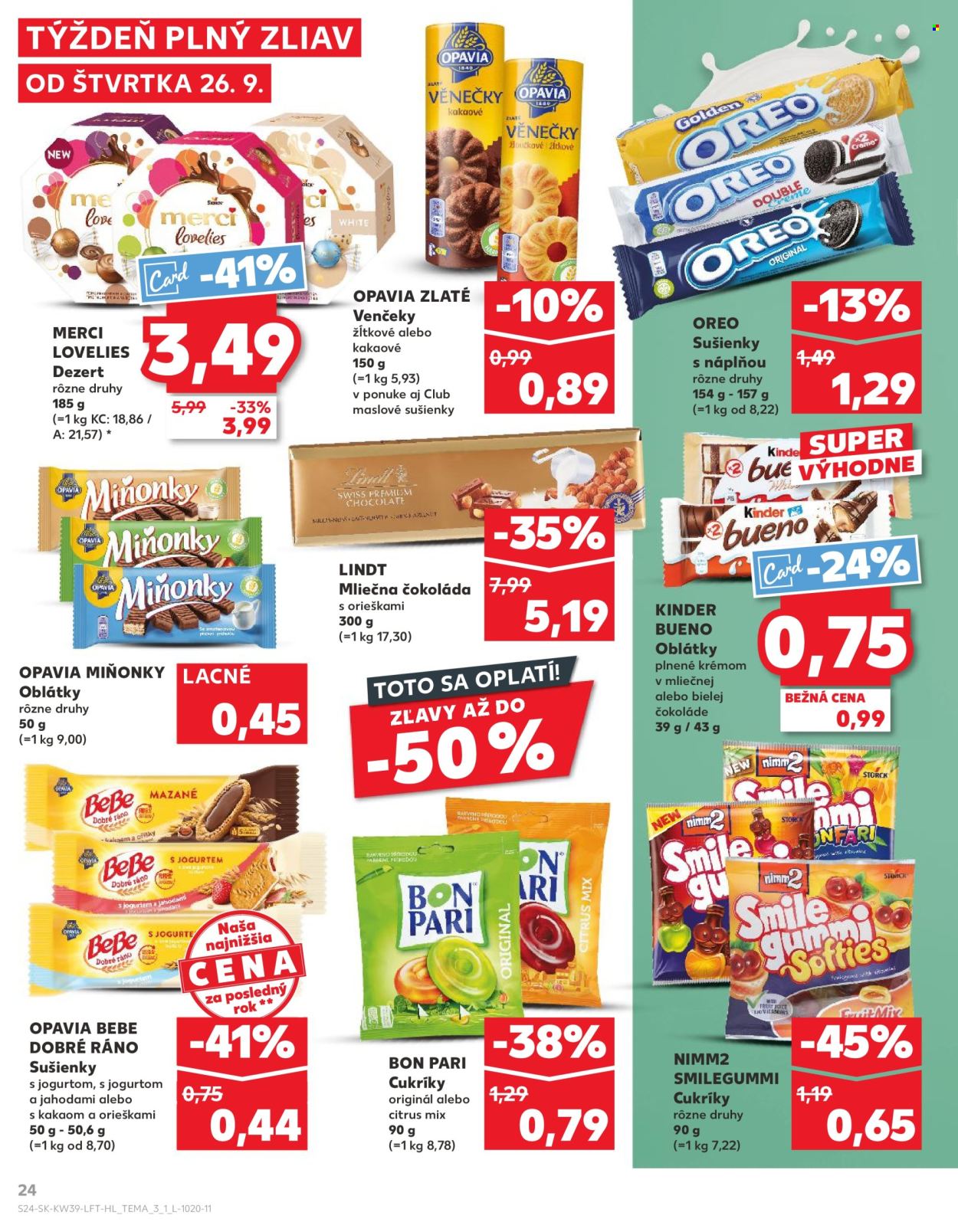 Leták Kaufland - 26.9.2024 - 2.10.2024. Strana 24