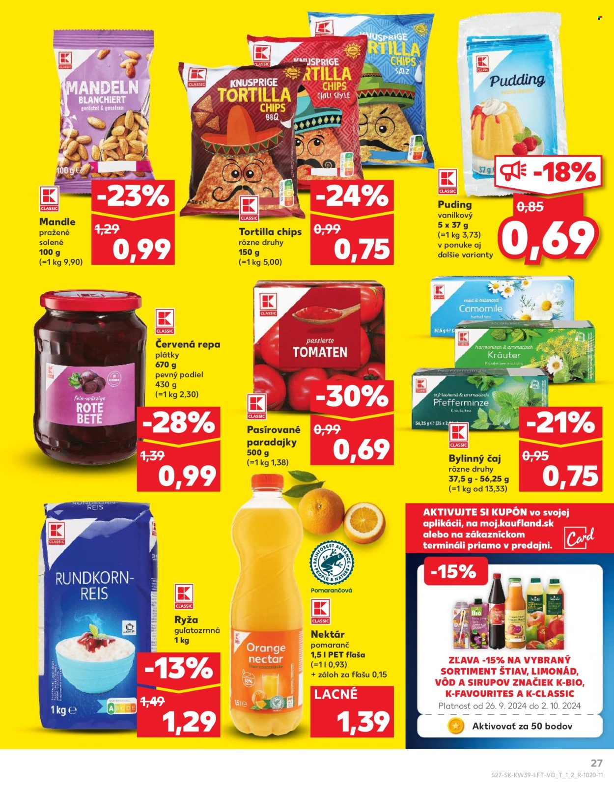 Leták Kaufland - 26.9.2024 - 2.10.2024. Strana 27