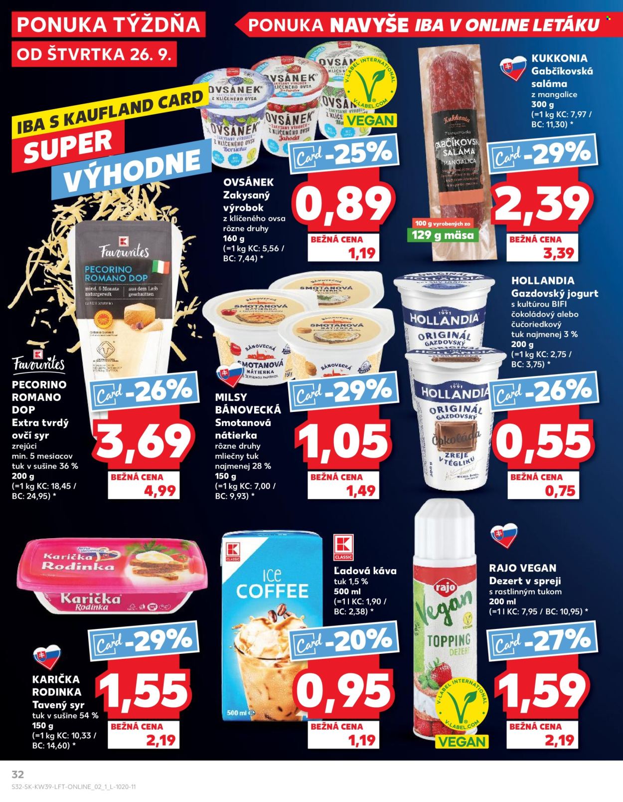 Leták Kaufland - 26.9.2024 - 2.10.2024. Strana 32