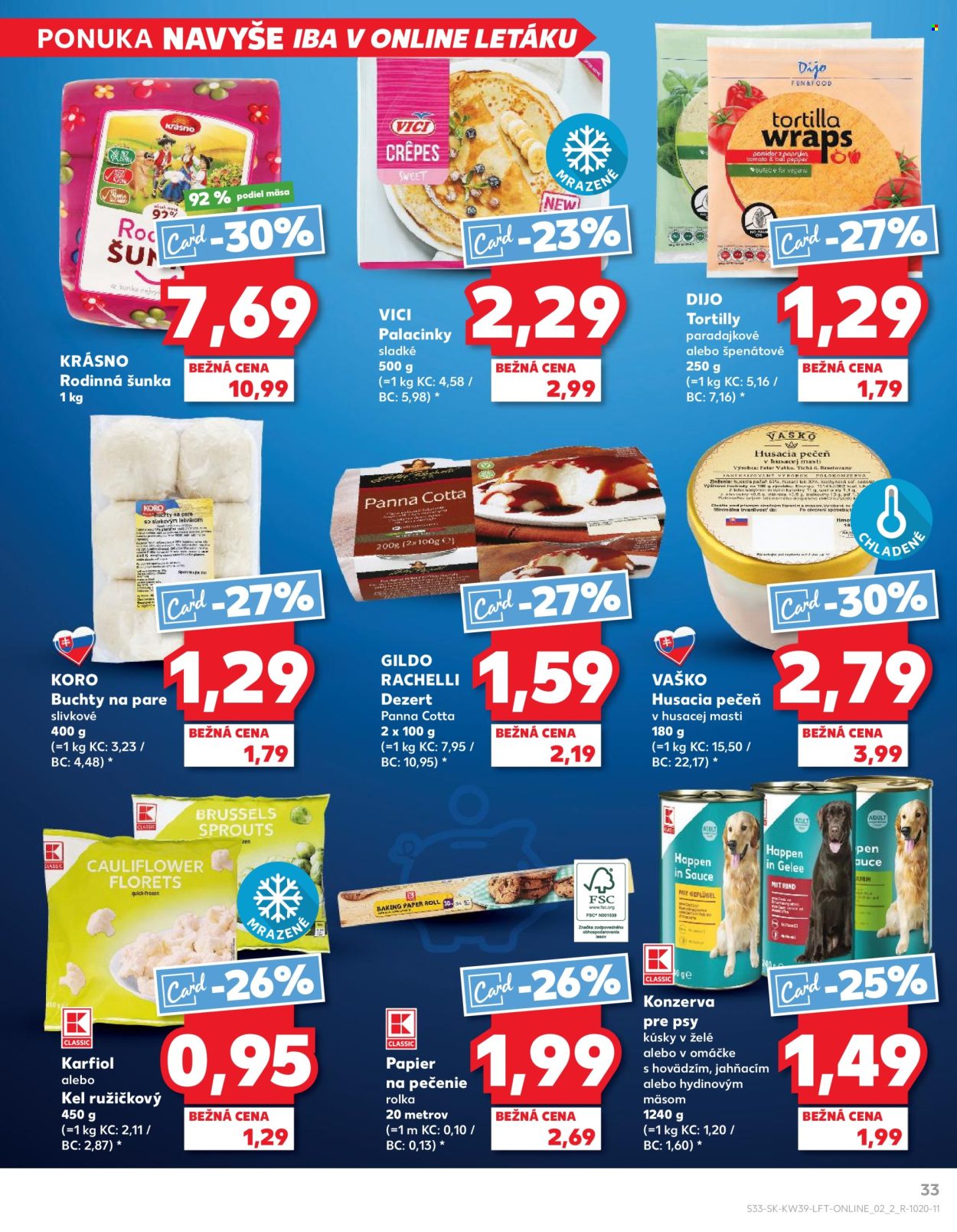 Leták Kaufland - 26.9.2024 - 2.10.2024. Strana 33
