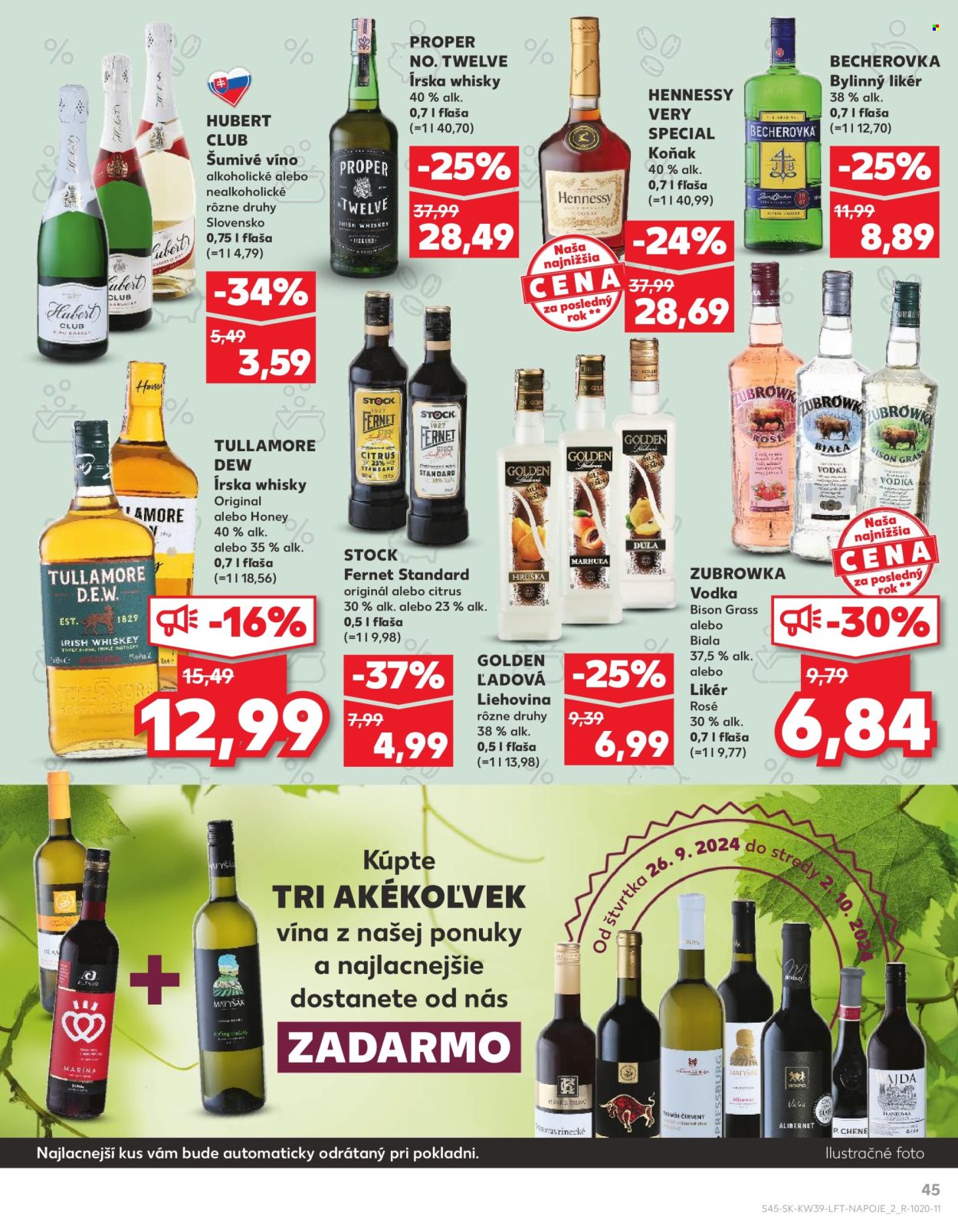 Leták Kaufland - 26.9.2024 - 2.10.2024. Strana 45