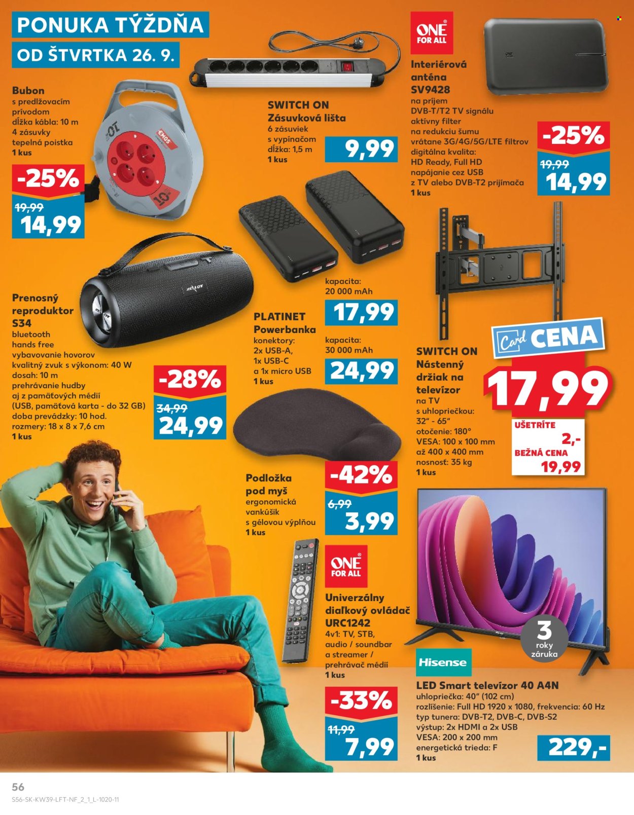 Leták Kaufland - 26.9.2024 - 2.10.2024. Strana 56