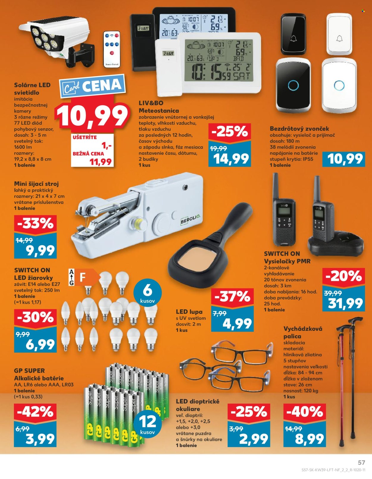Leták Kaufland - 26.9.2024 - 2.10.2024. Strana 57