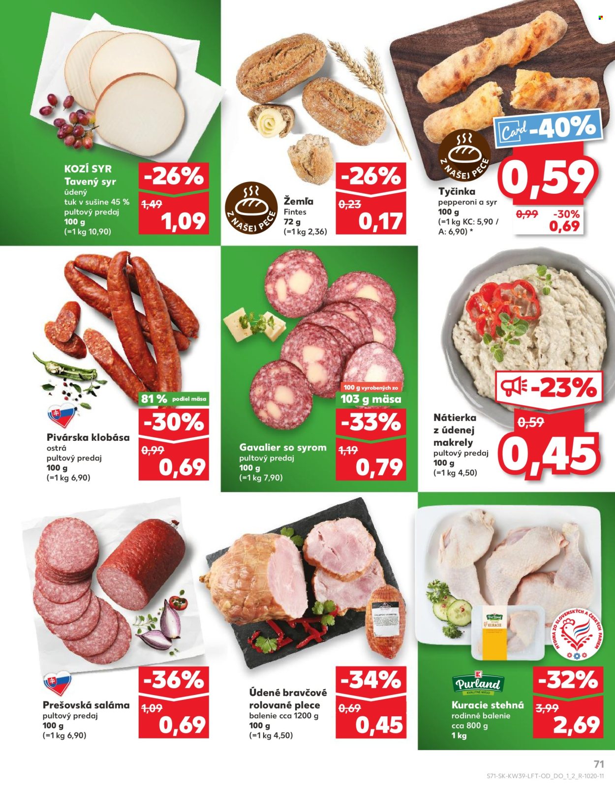 Leták Kaufland - 26.9.2024 - 2.10.2024. Strana 71
