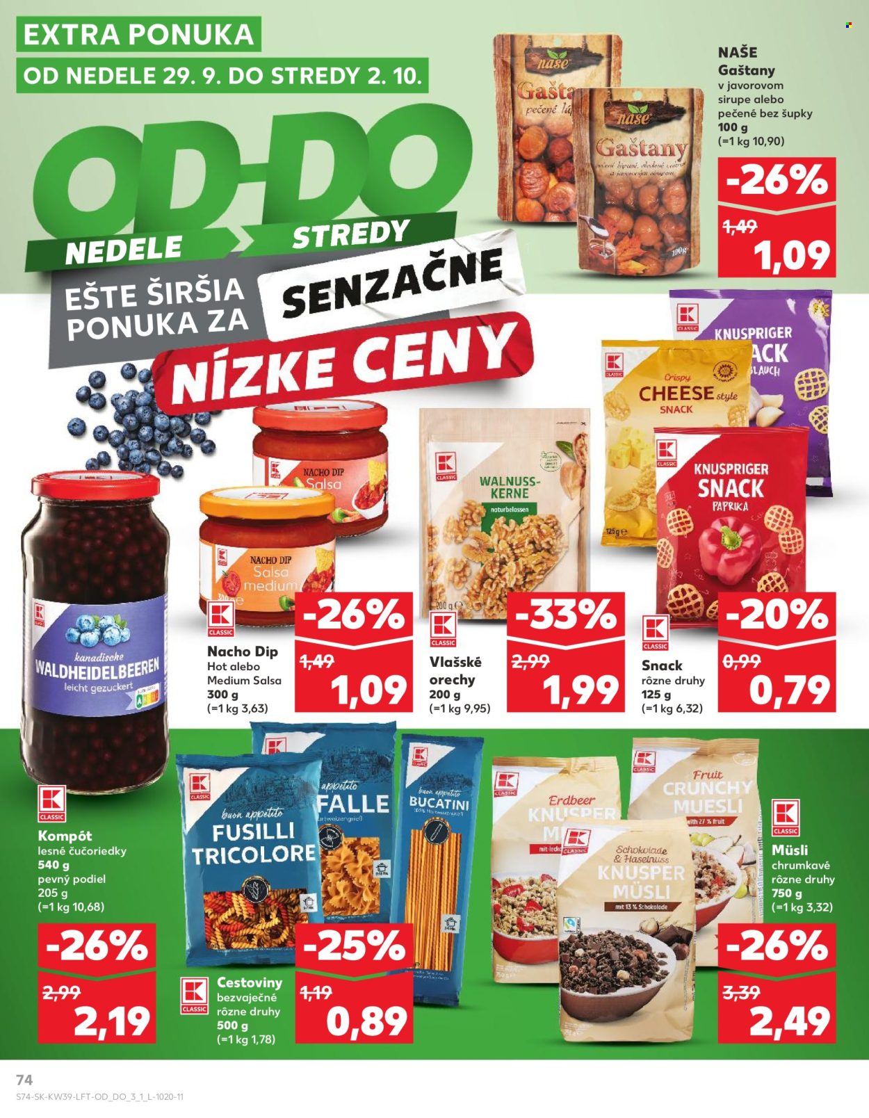 Leták Kaufland - 26.9.2024 - 2.10.2024. Strana 74